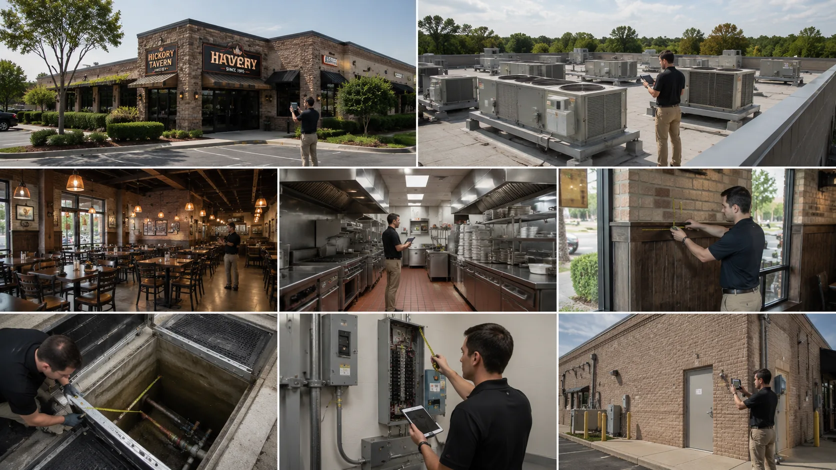 Restaurant building assessment and systems documentation