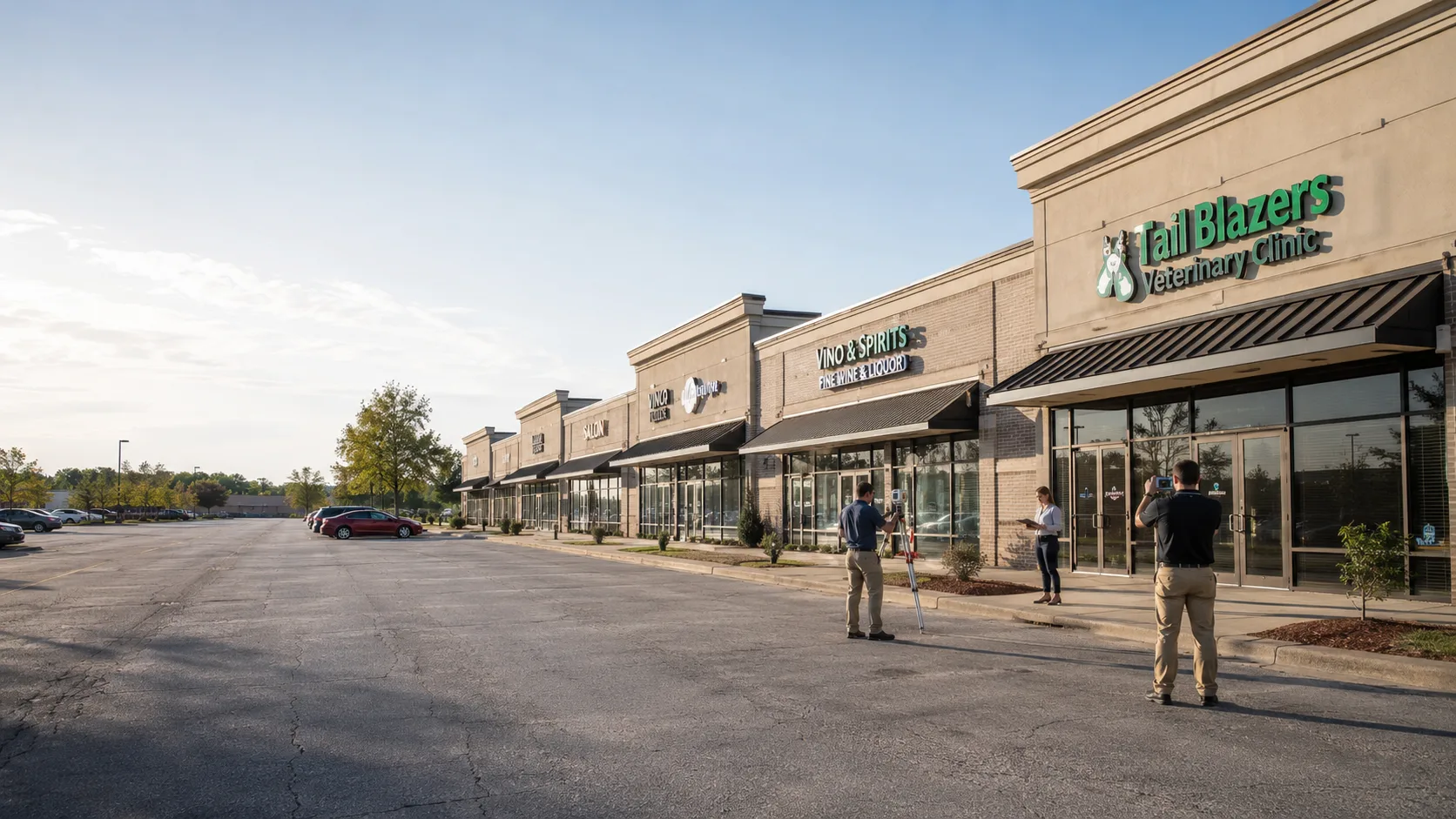 Retail shopping center field documentation