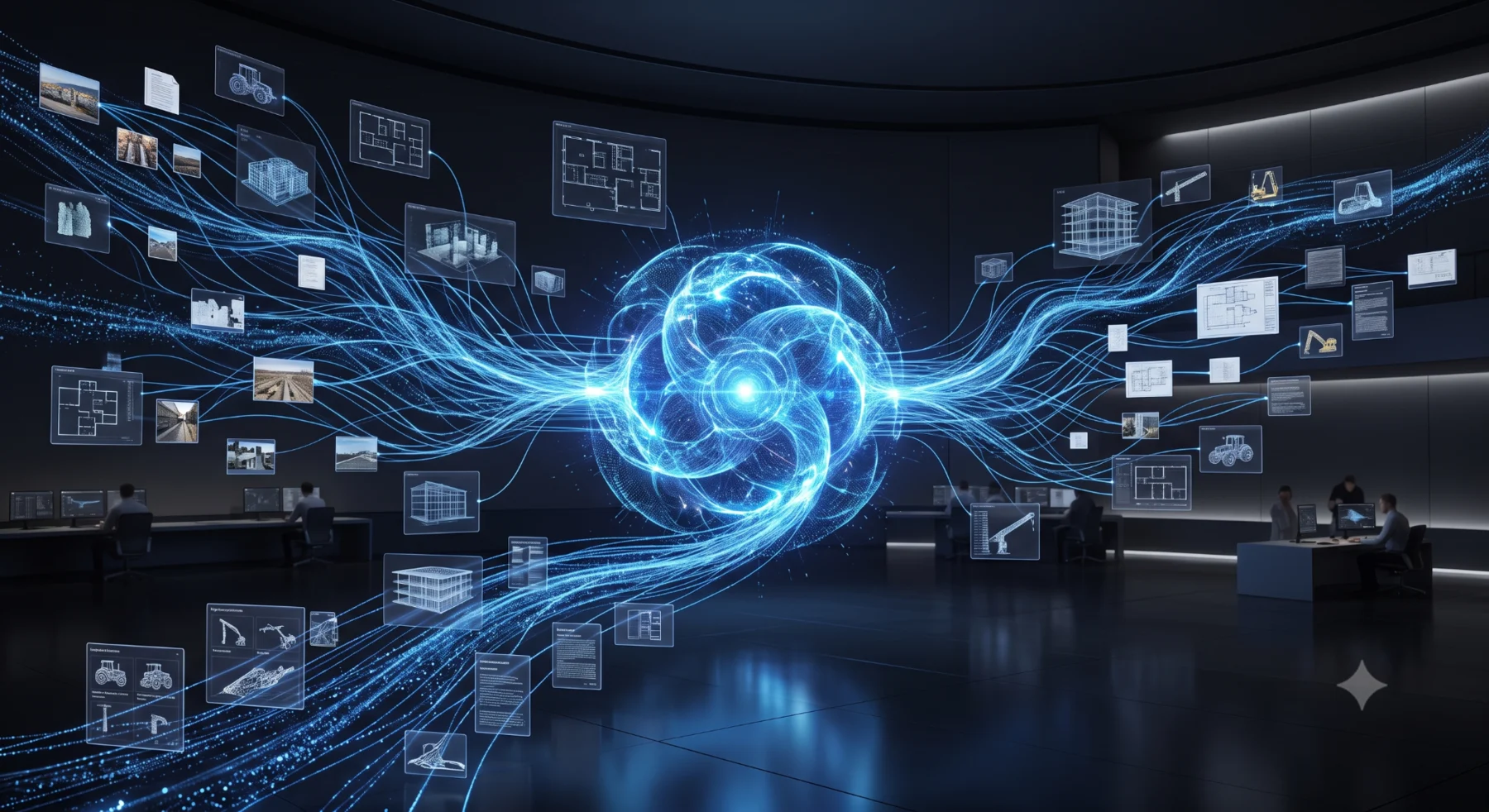 Building files and records flowing into one connected intelligence system